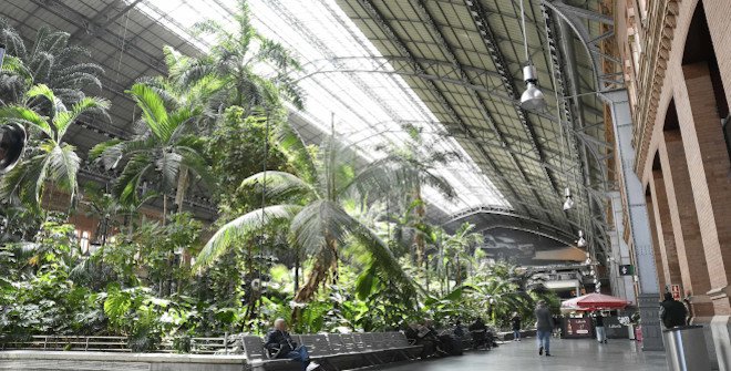 Jardín tropical Estación de Atocha