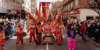 Gran Pasacalle Año Nuevo Chino del Dragón. 11 febrero 2024. Foto: Ainhoa Ezcurra © Madrid Destino