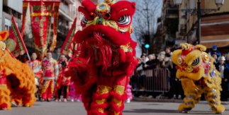 Gran Pasacalle Año Nuevo Chino del Dragón. 11 febrero 2024. Foto: Ainhoa Ezcurra © Madrid Destino