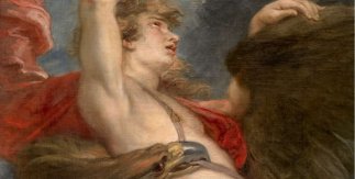 El rapto de Ganímedes (Detalle). Pedro Pablo Rubens, 1636-1638. Museo del Prado.