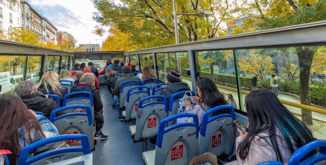 El bus turístico Madrid City Tour. Foto: Álvaro López del Cerro. Madrid Destino