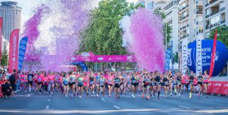 Salida de la XXª Carrera de la Mujer de Madrid. 12 mayo 2024