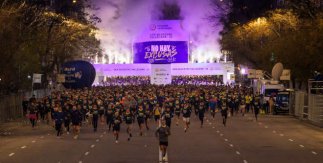 San Silvestre Vallecana 2023. Salida carrera popular